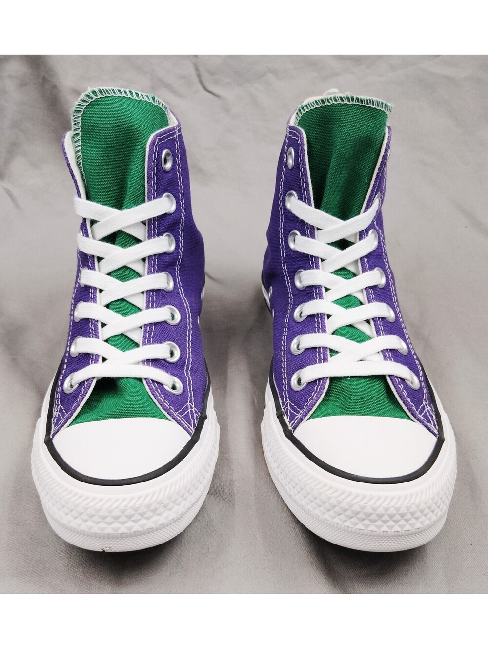 Converse Chuck Taylor All Star High By You 152620C Purple Green Womens 6 Mens 4